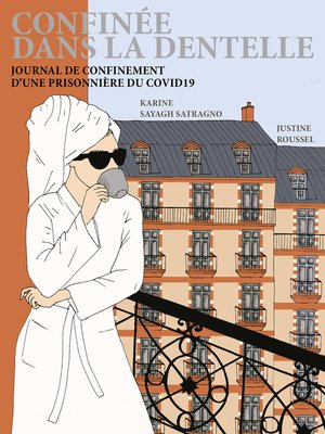 cover image of Confinée dans la dentelle